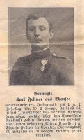 Fellner Karl, Ebensee, Infantrist